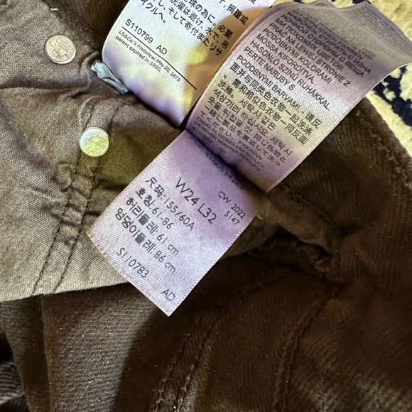 Levi’s 501 original fit in brown - Picture 6 of 6